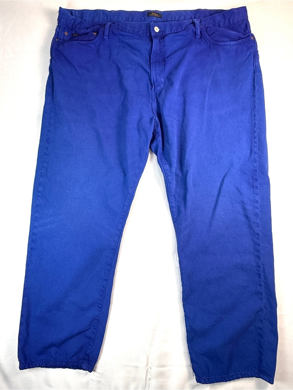 Polo Ralph Lauren Varick Slim Men’s 48x30 Royal Blue Cotton Lyocell Hemp Pants